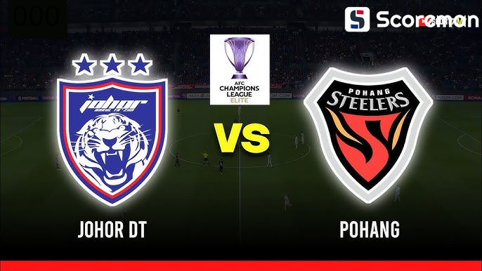 2월18일 AFC 챔피언스리그 - 조호르 DT VS 포항 분석 프리뷰